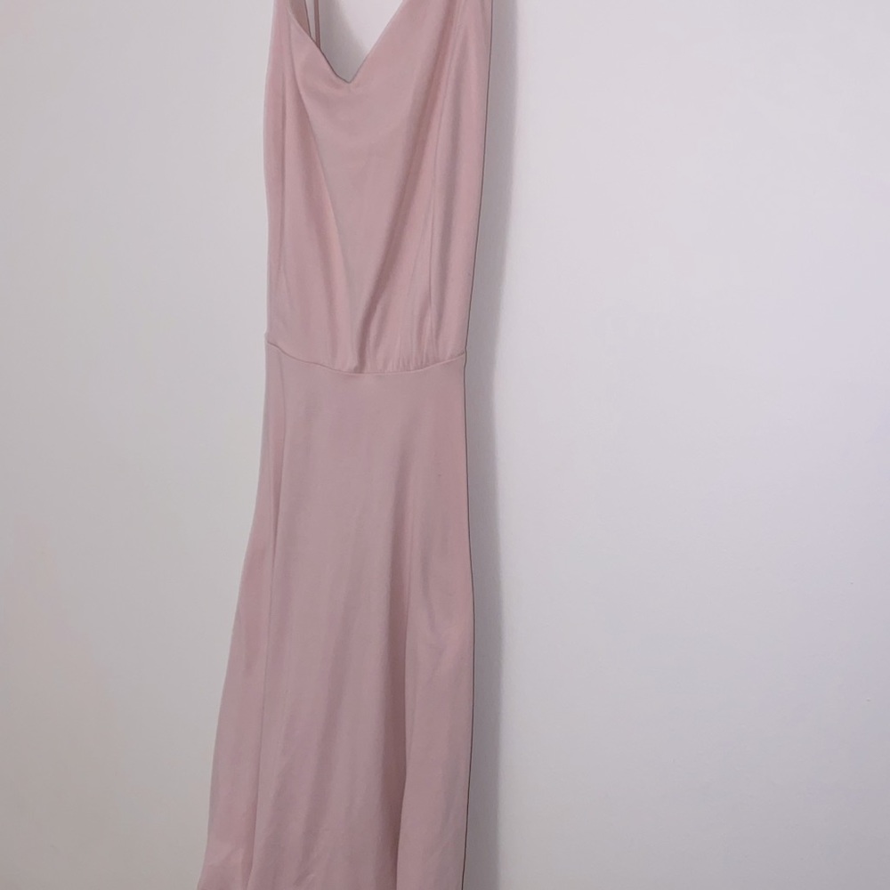 Pink flowy mini dress - Picture 3 of 8